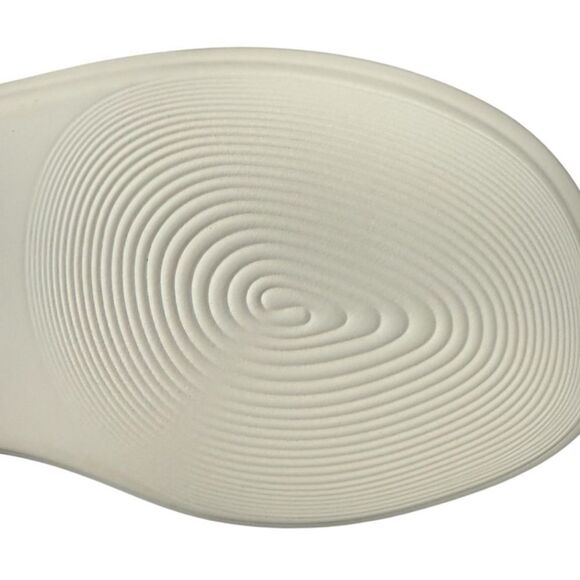 New Naturalizer Coast Gold Faux Leather Wedge Sandals Platinum Women’s Size 8 - Picture 10 of 11